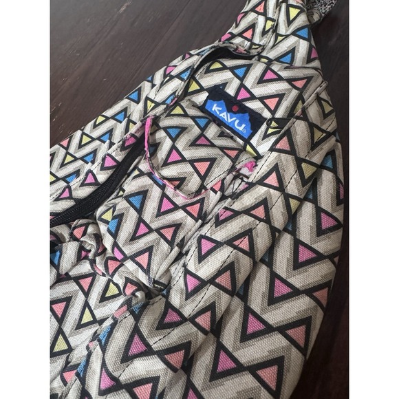 Kavu Handbags - Kavu Rope Crossbody Pattern Sling Outdoors Hiking Hippie Backpack Bag